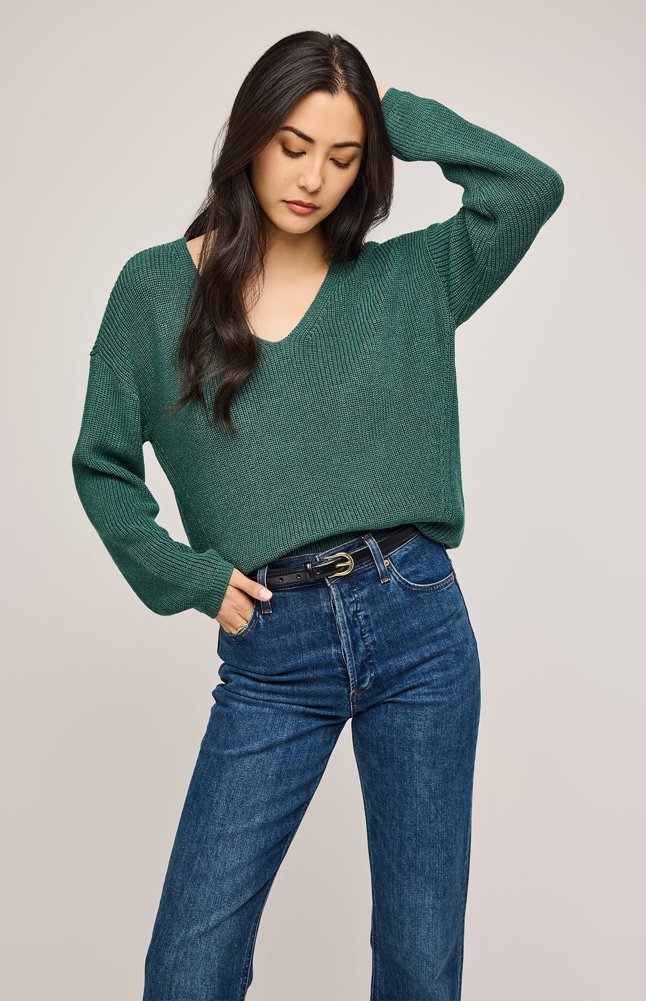 Gentle Fawn Tucker Pullover - Spruce deals XS