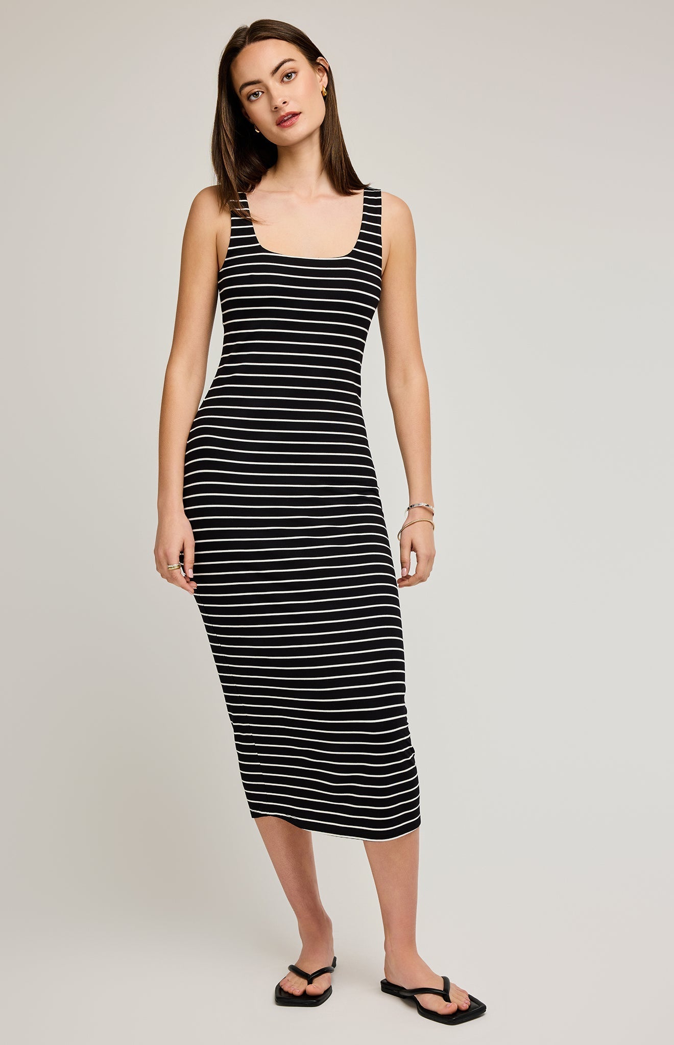 Marley Midi Dress|color:Black