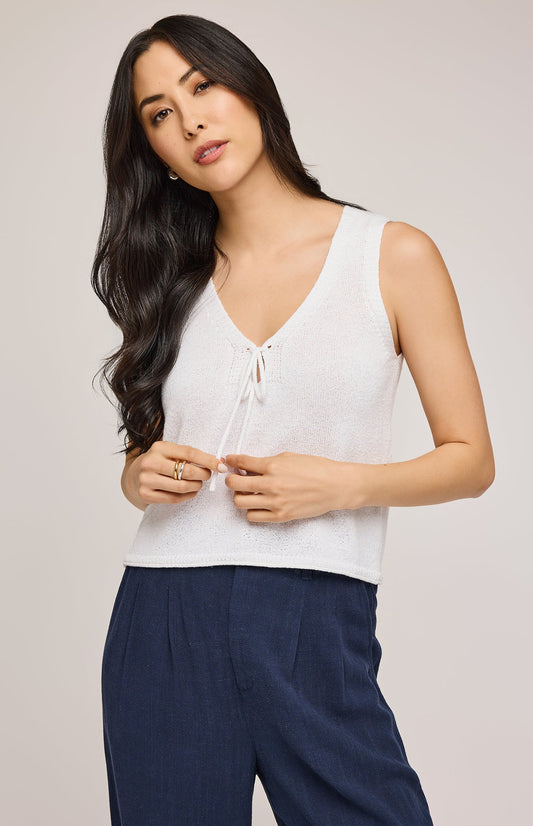 Rebel Knit Tank|color:White