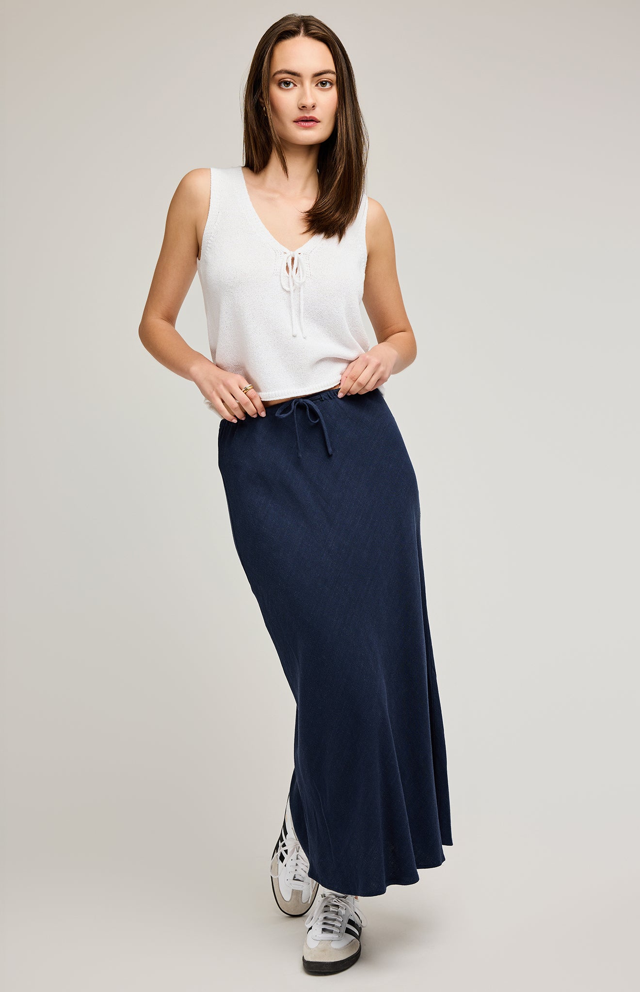 Cassia Linen Skirt