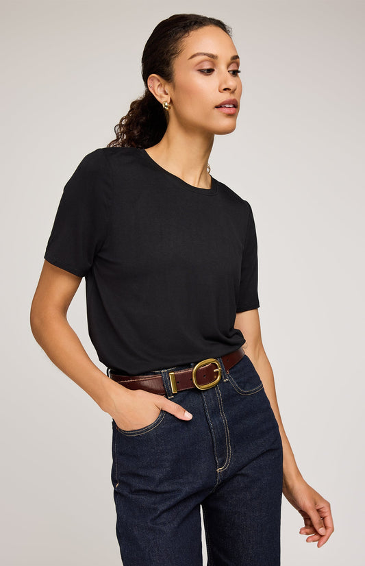 Brielle T-Shirt|color:Black