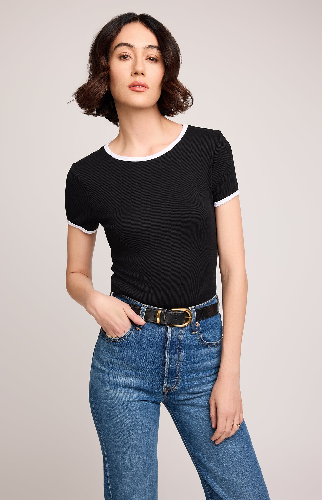 Shania Ribbed T-Shirt