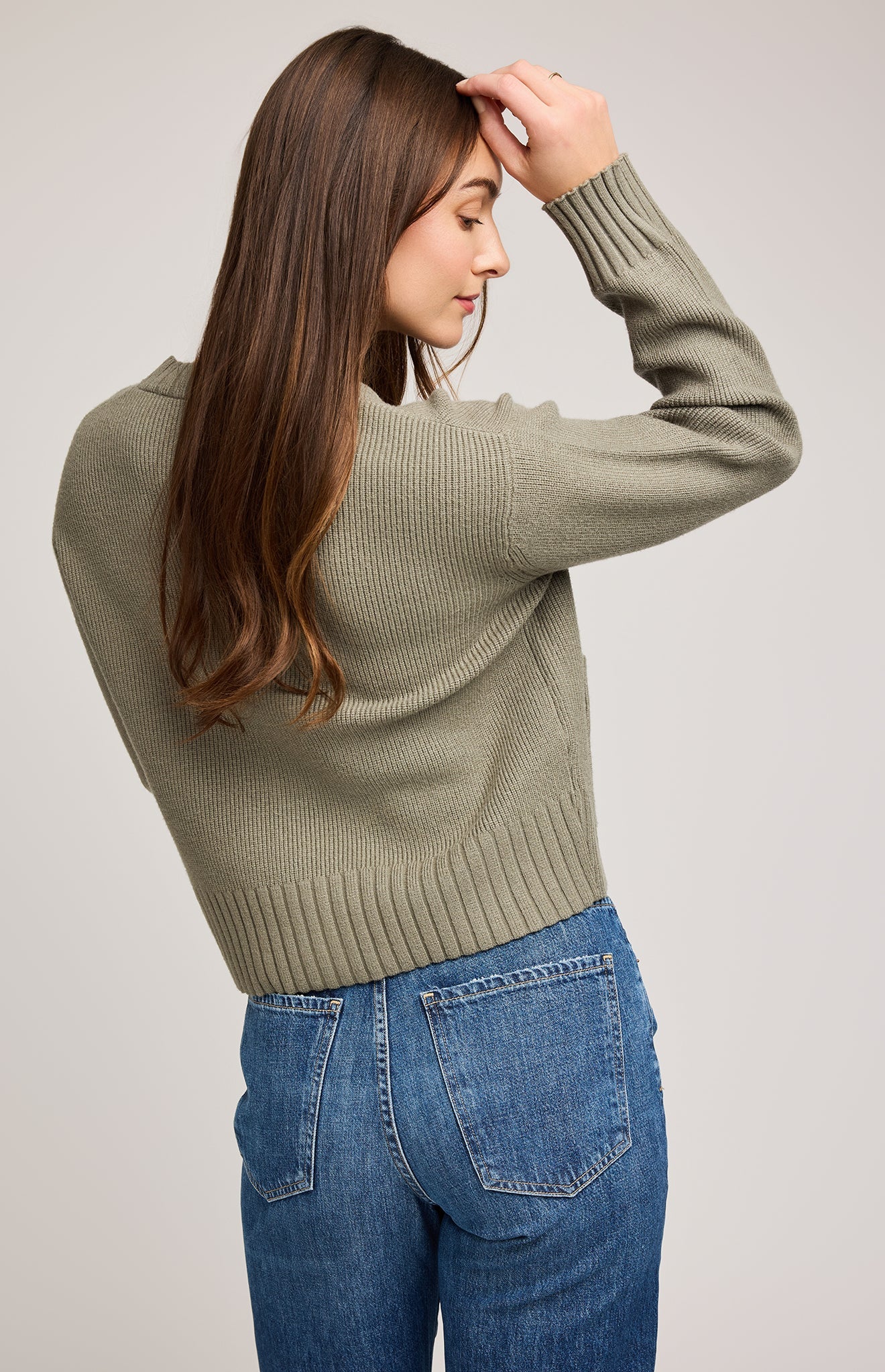 Mabel Cardigan|color:Ivy