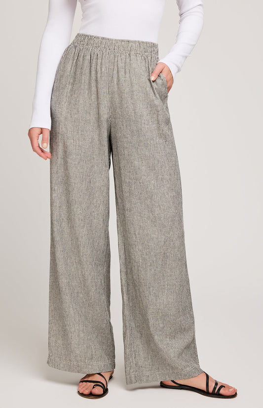Ellie Pant|color:Black Stripe