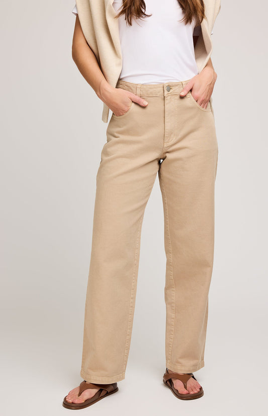 Carlin Pant|color:Tan