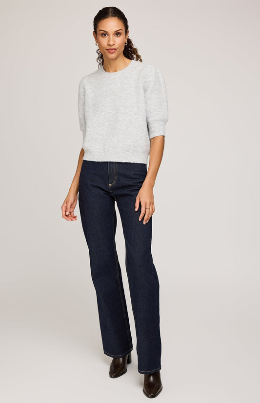 Marisol Knit Top|color:Heather Ash