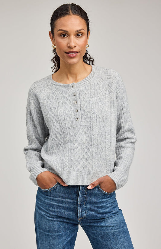 Aspen Pullover Sweater|color:Heather Ash