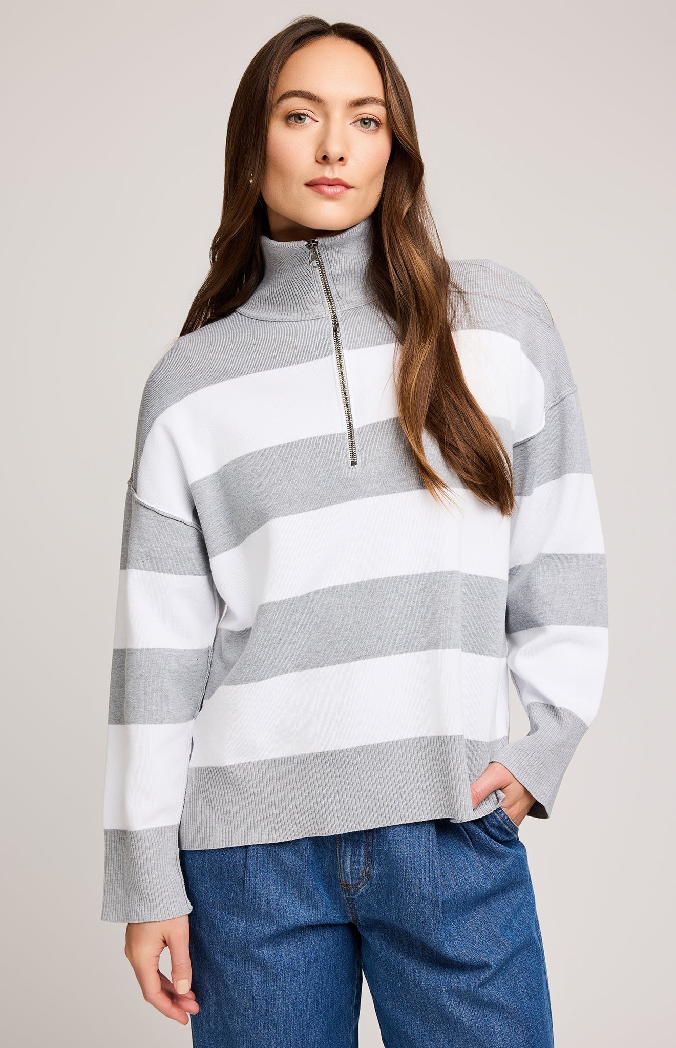Idris Striped Sweater