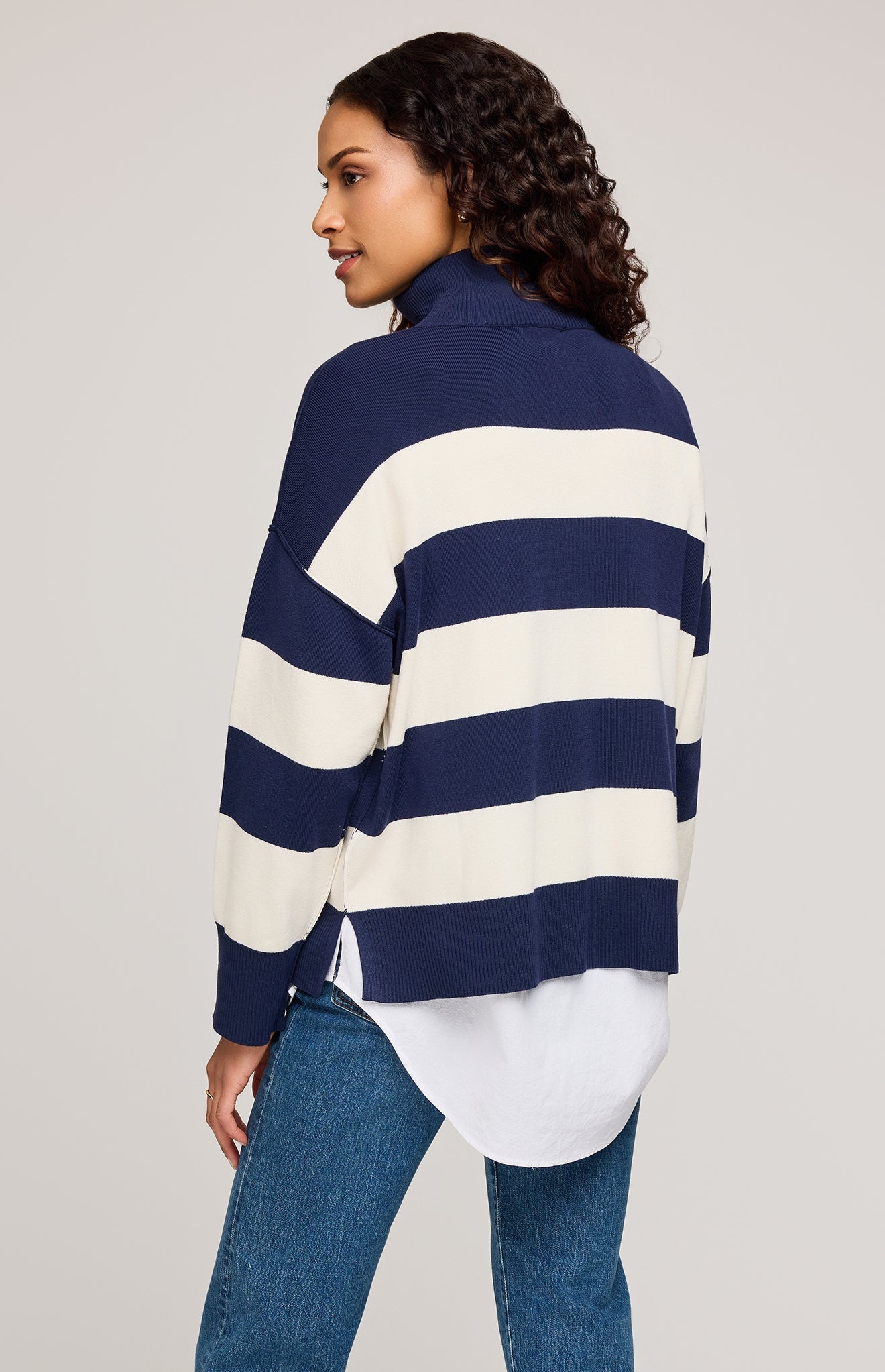 Idris Striped Sweater