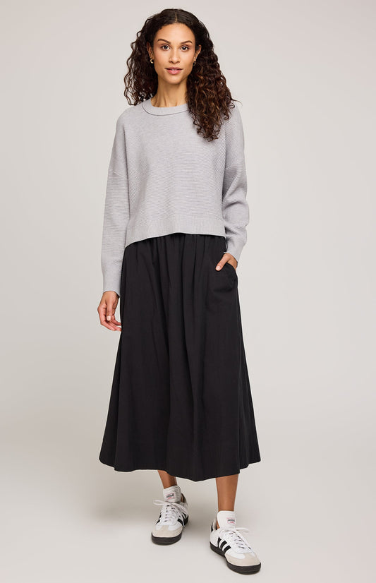 Axel Crewneck Sweater|color:Heather Ash