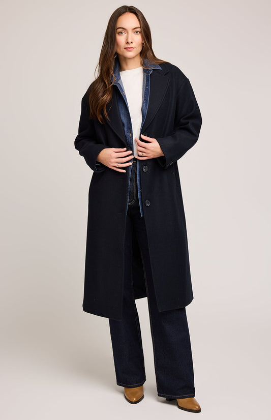 Agatha Coat|color:Navy