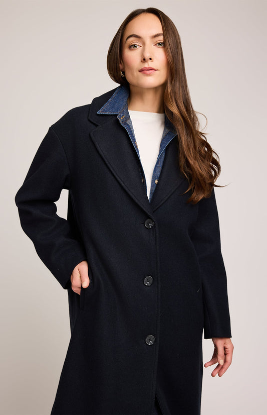 Agatha Coat|color:Navy