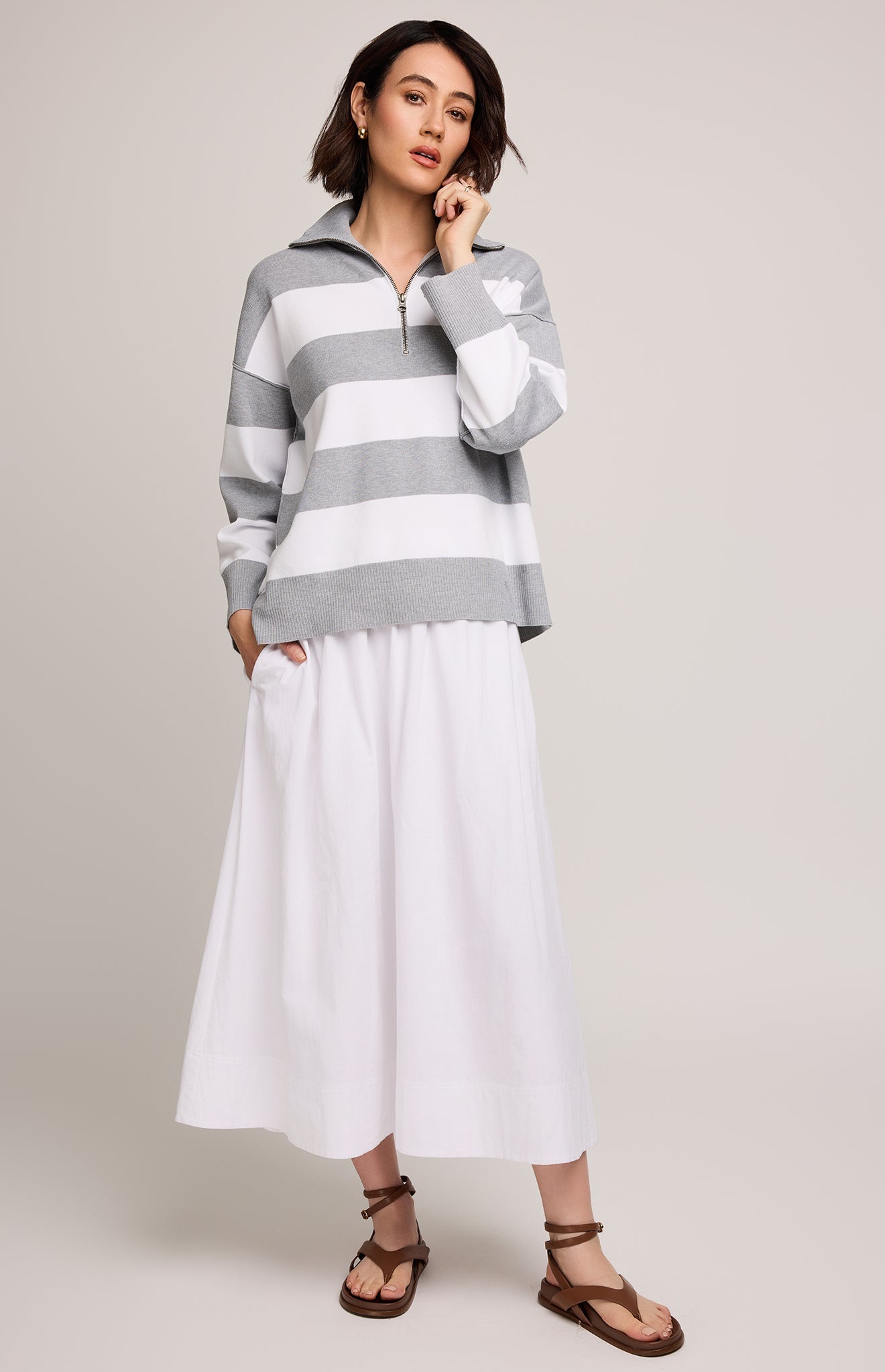Geneva Skirt|color:White