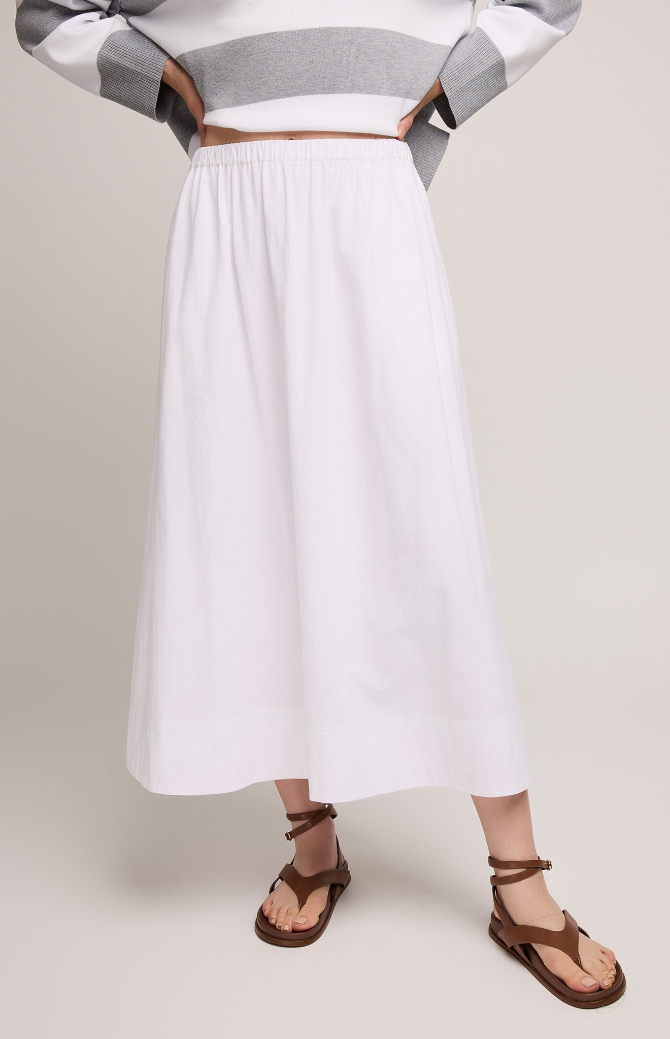 Geneva Skirt|color:White