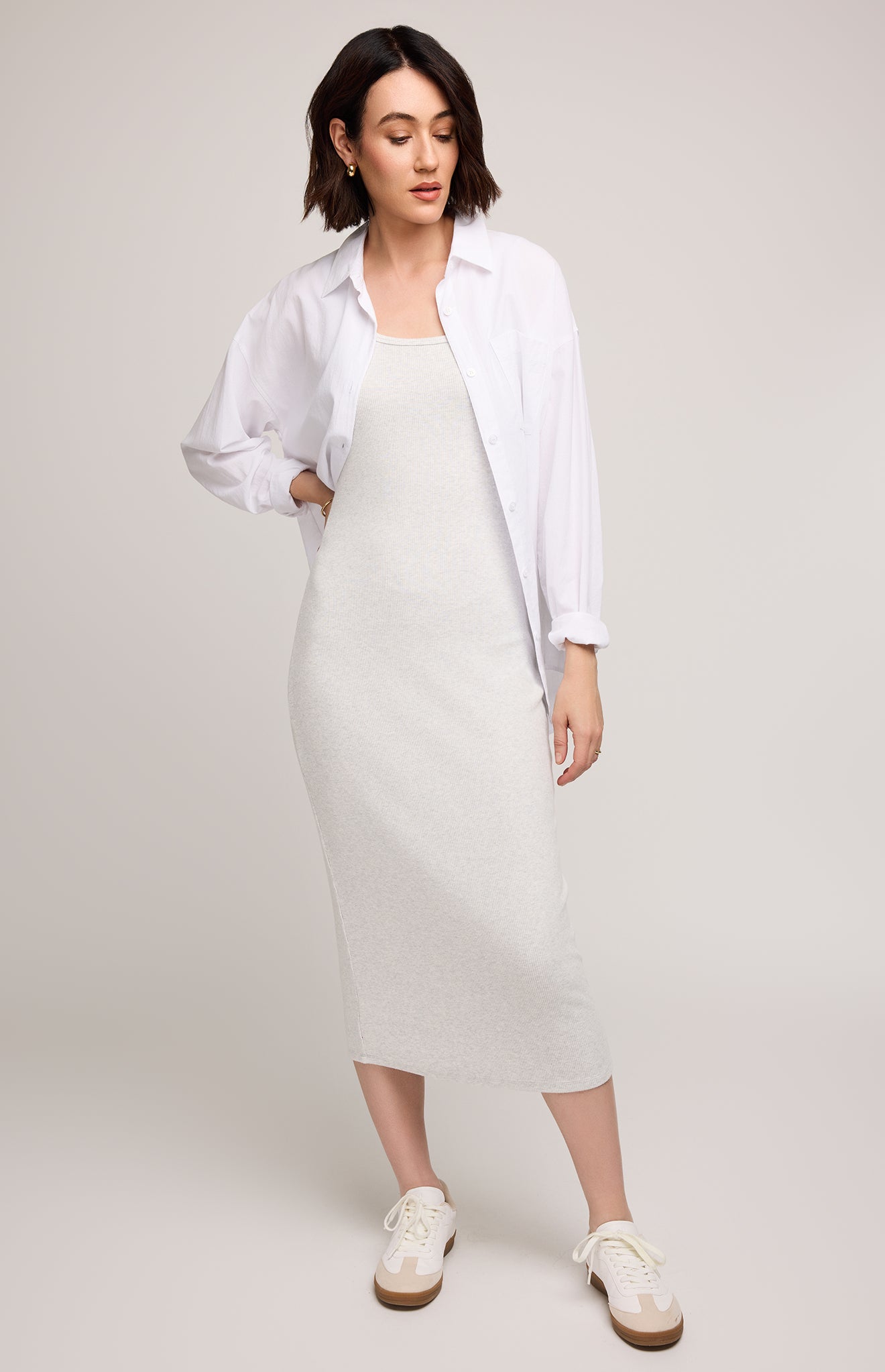 Daisy Ribbed Midi Dress