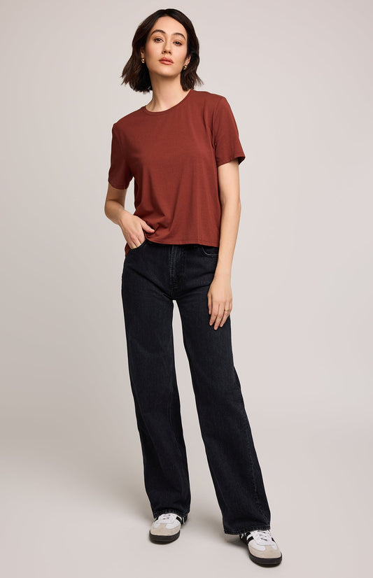 Christine T-Shirt|color:Mahogany