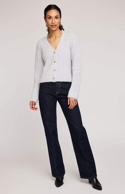 Melanie Cardigan|color:Heather Grey