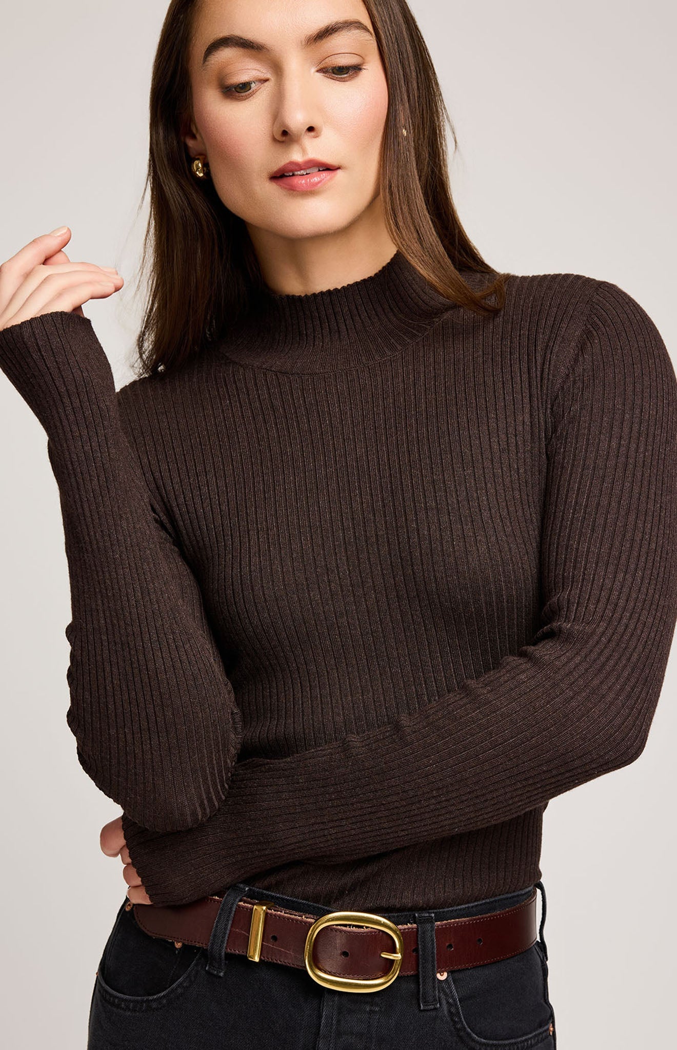 Arlen Top|Color:Heather Darkwood