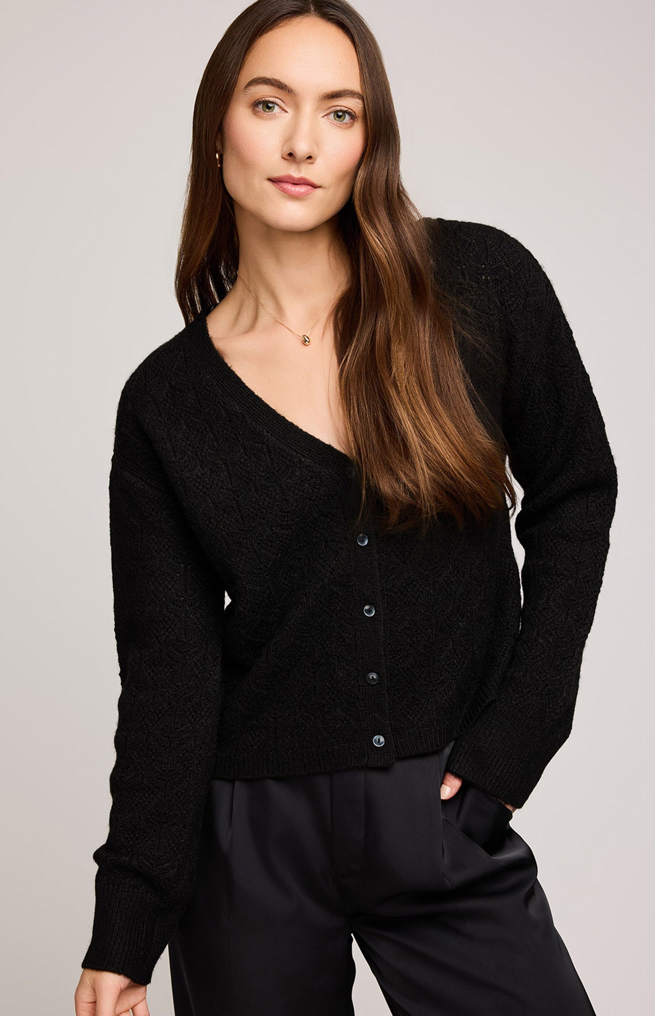 Lila Cardigan|Color:Black