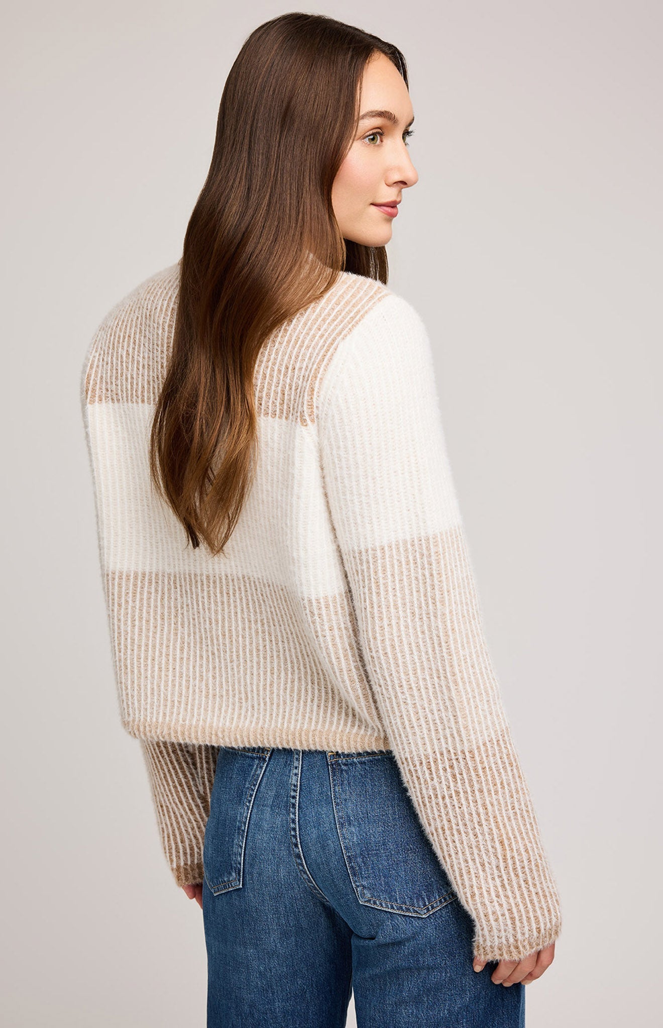 Lucille Crewneck Sweater|Color:Bone