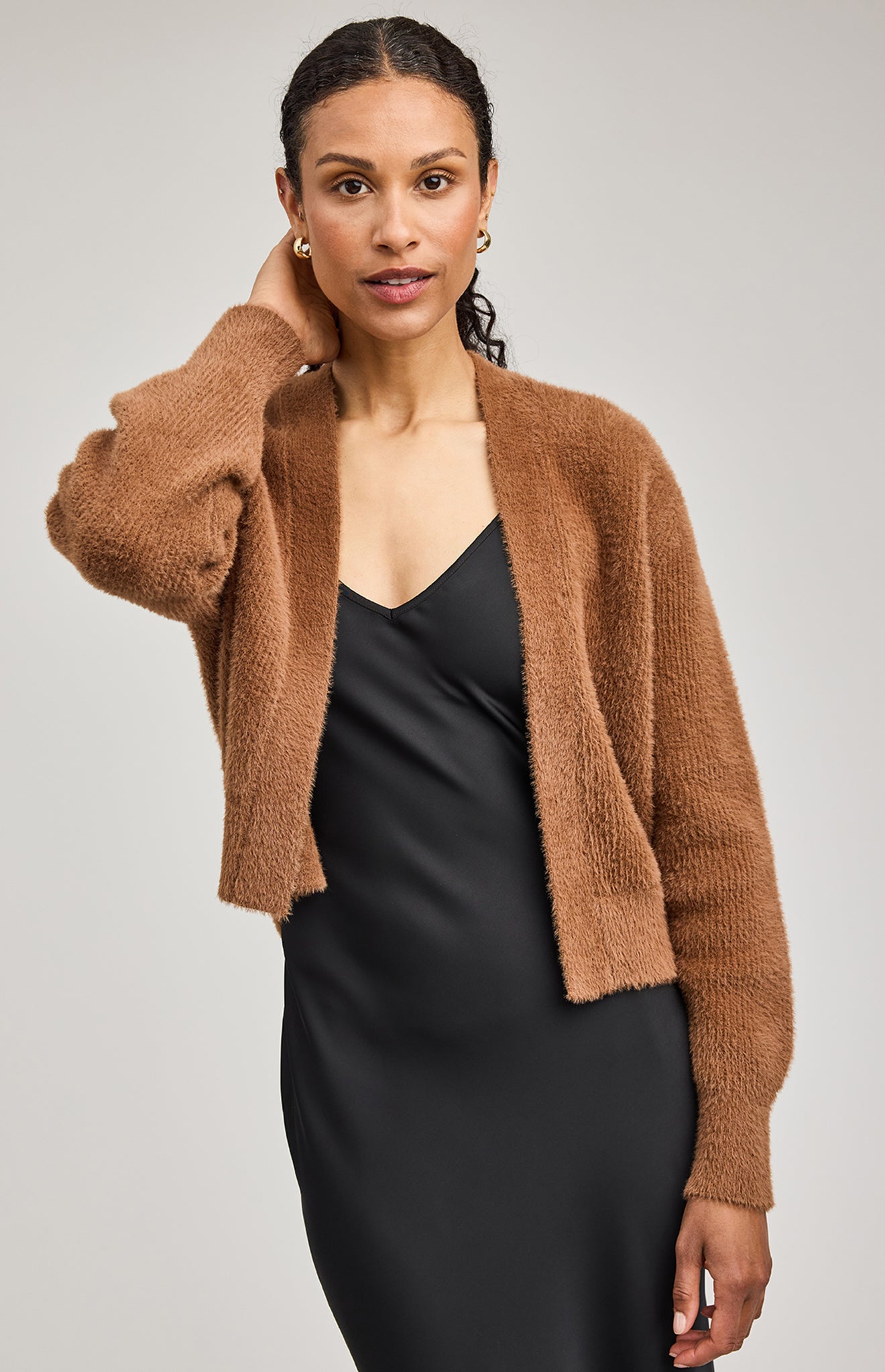 Theodora Cardigan|Color:Chestnut