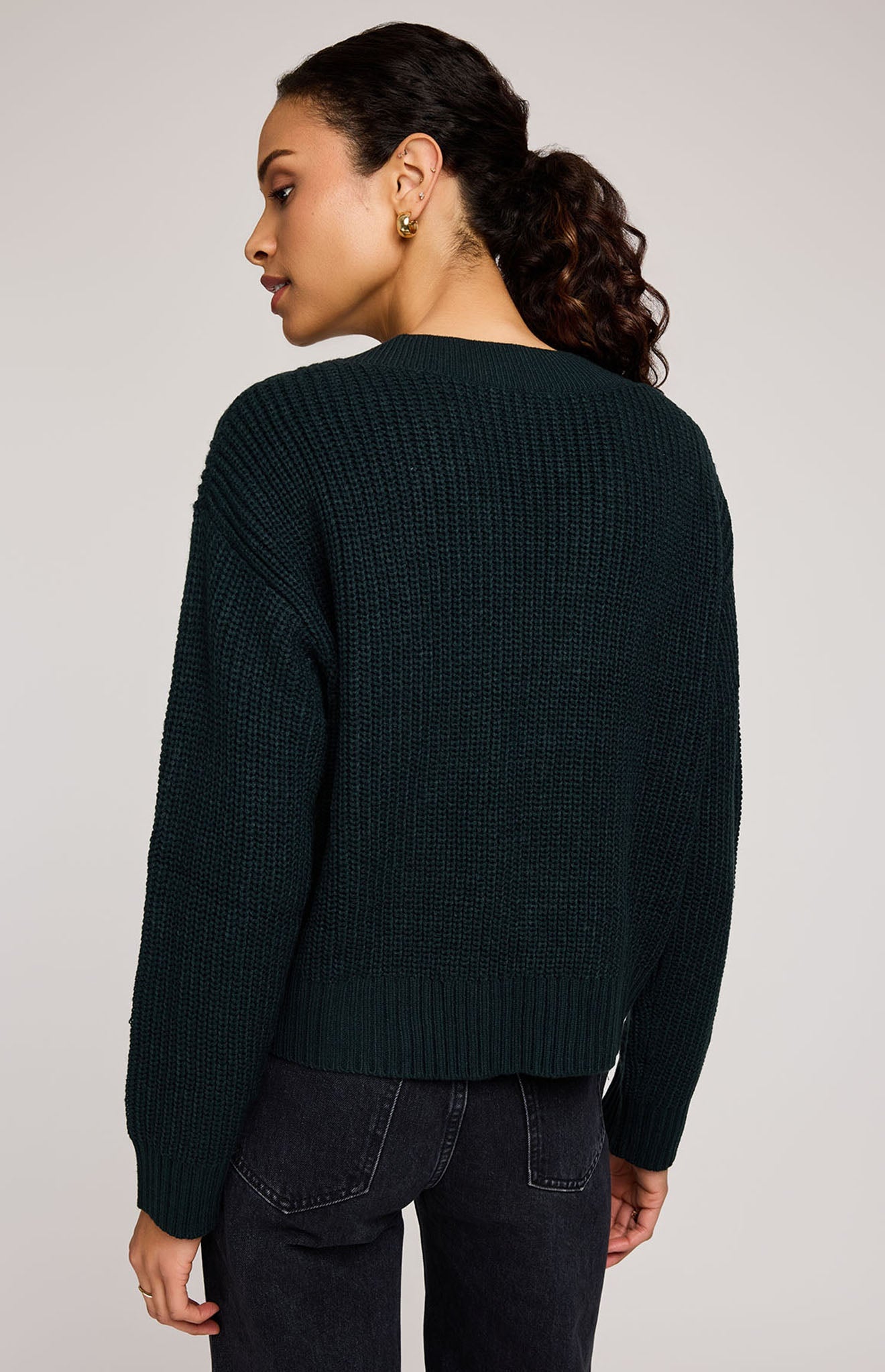 Marcie Pullover Sweater|Color:Wintergreen