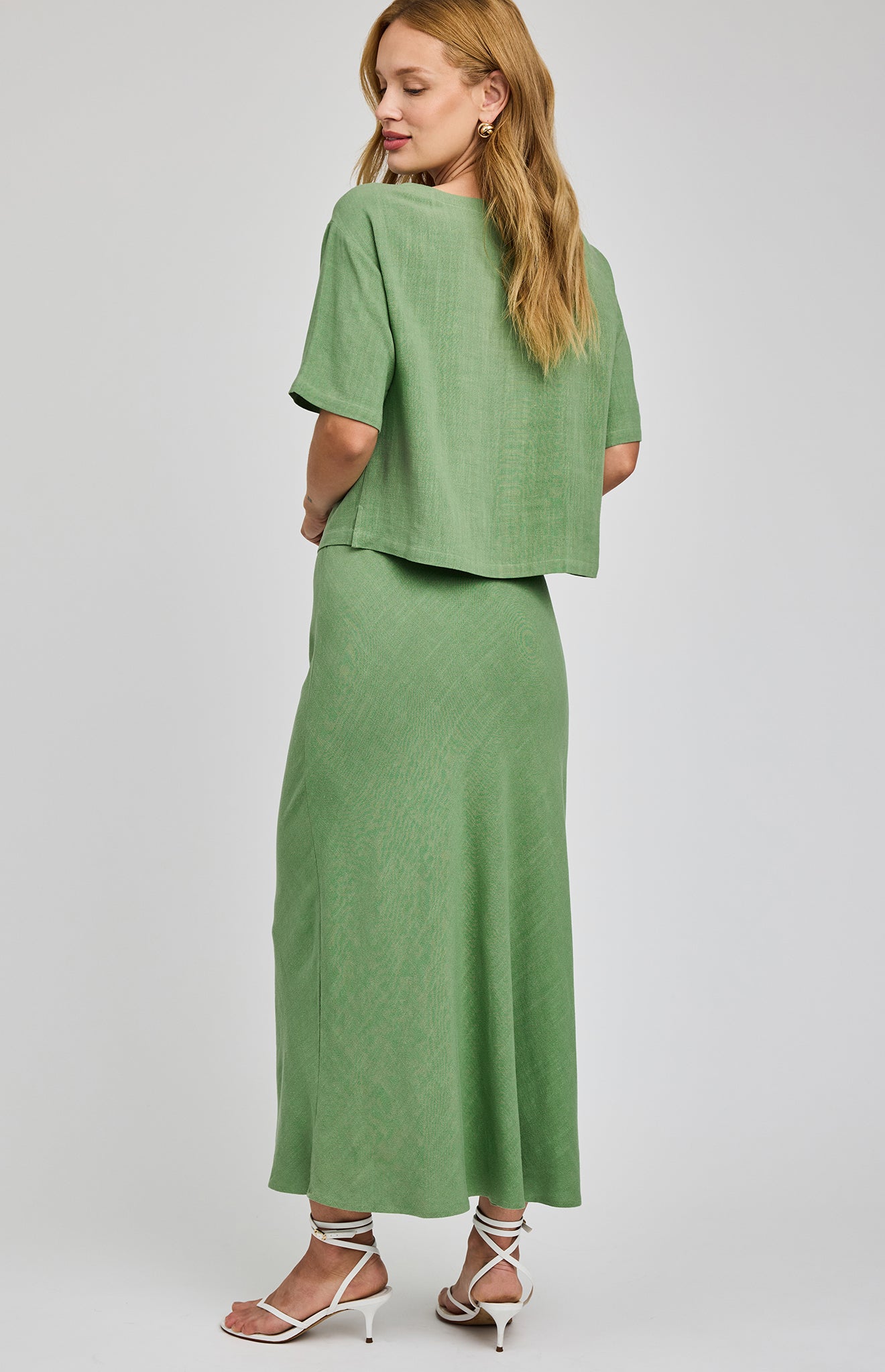 Cassia Linen Skirt