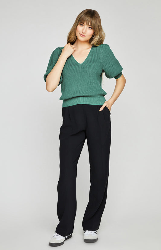 Phoebe Pullover|color:Spring Green