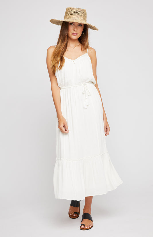 Russo Maxi Dress|color:White