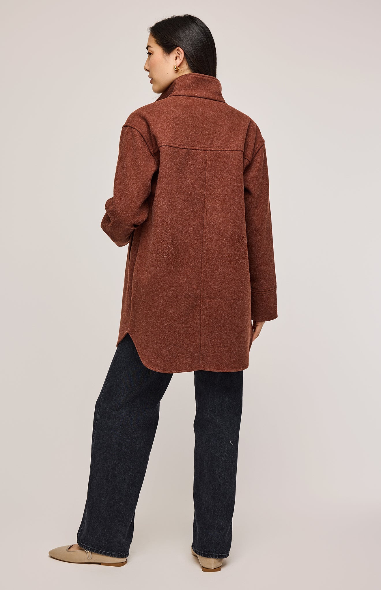 Wesley Jacket|color:Heather Amber