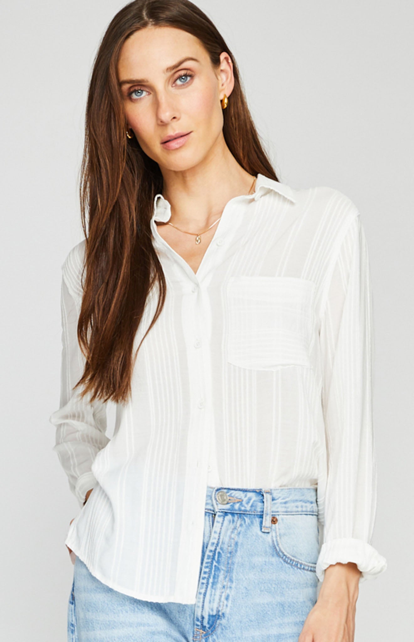 Paige Button Down Shirt – Gentle Fawn