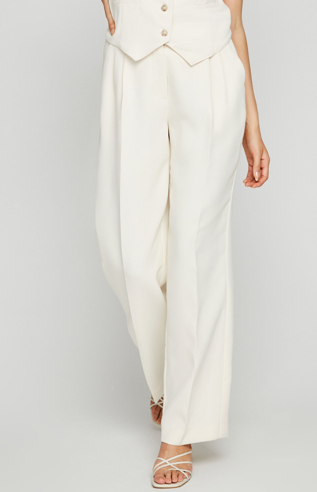 Lottie Pant|color:Cream