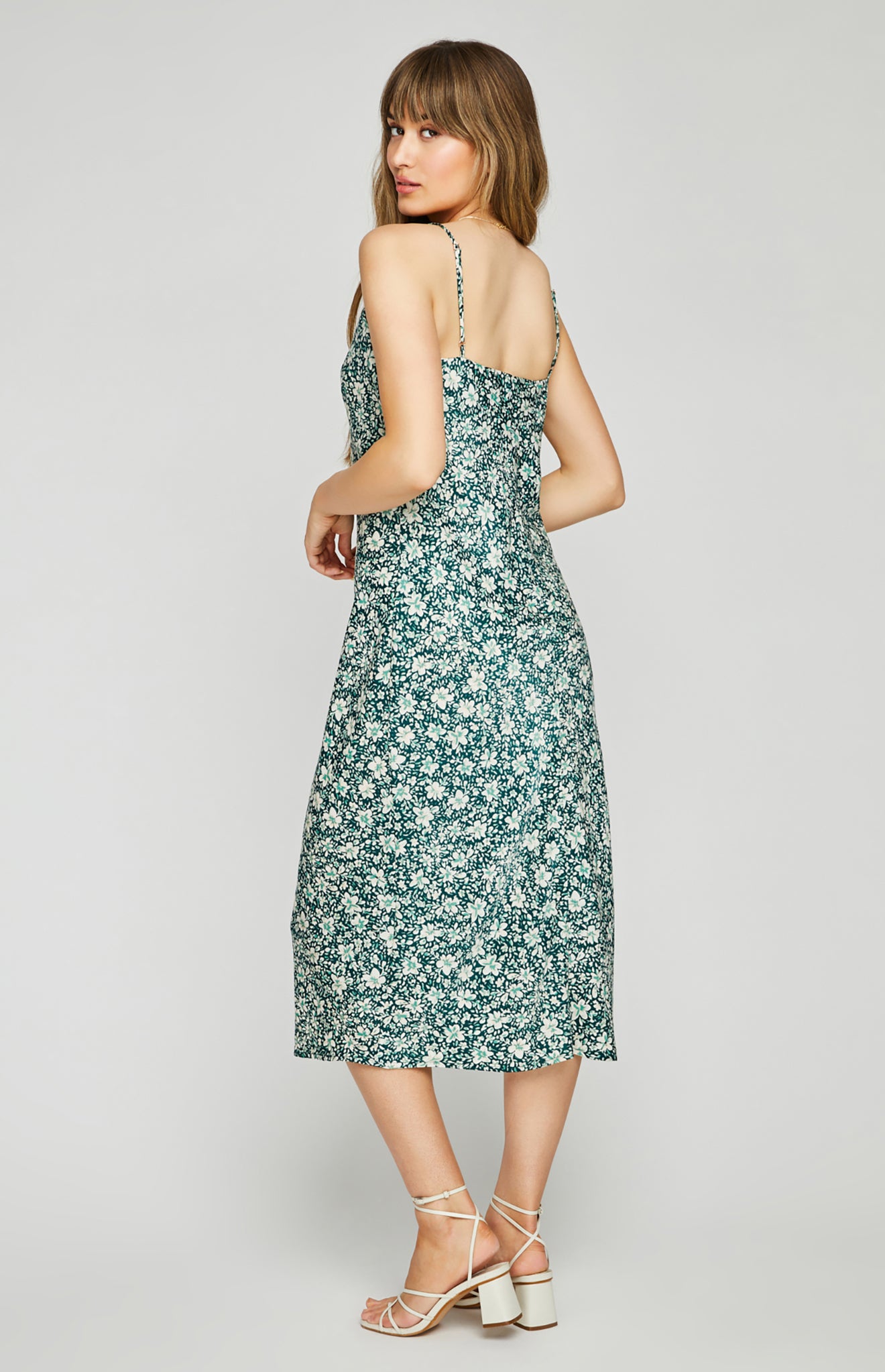 Serenity Dress|color:Palm Ditsy