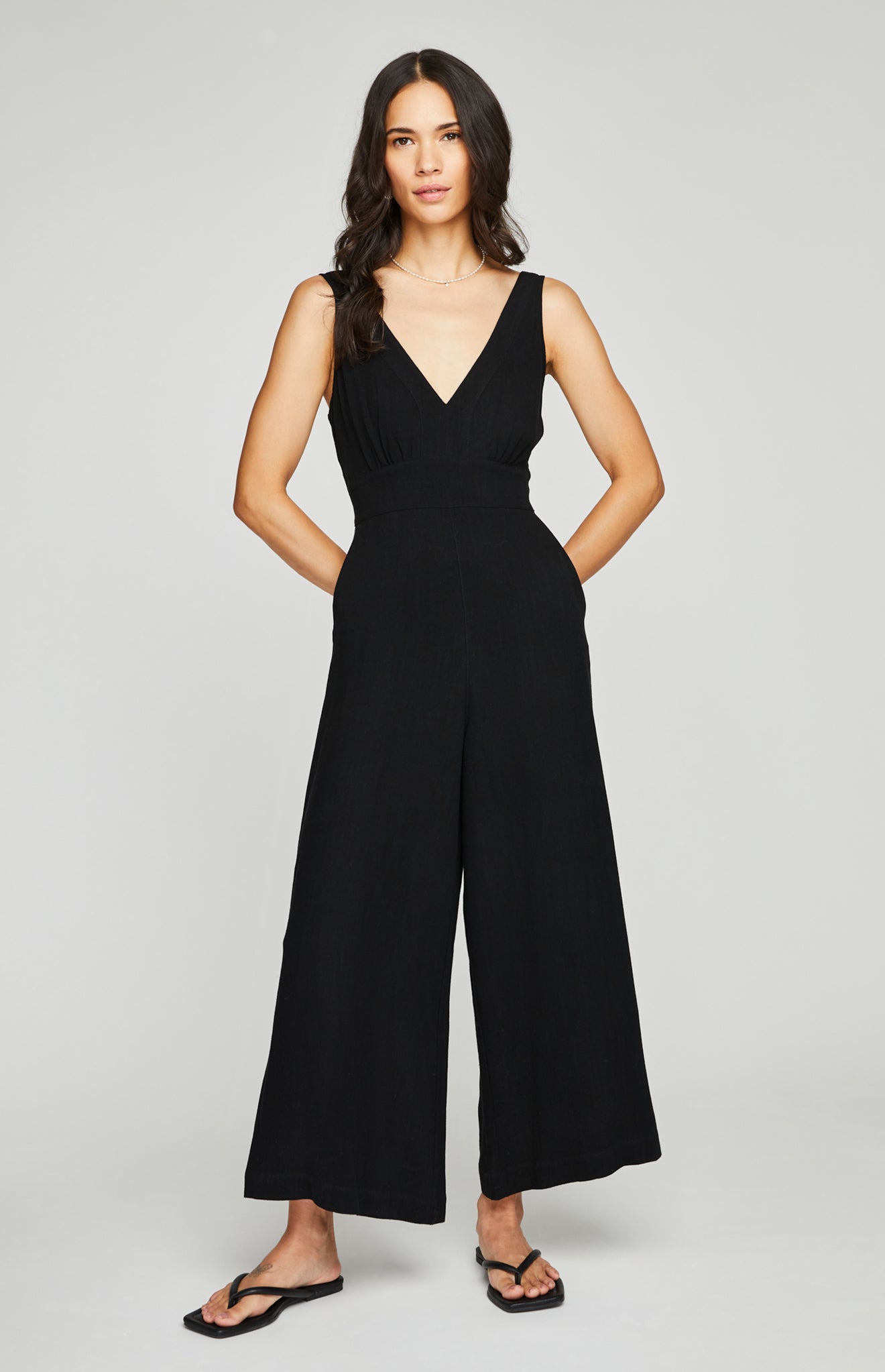 Gianna Jumpsuit|color:Black