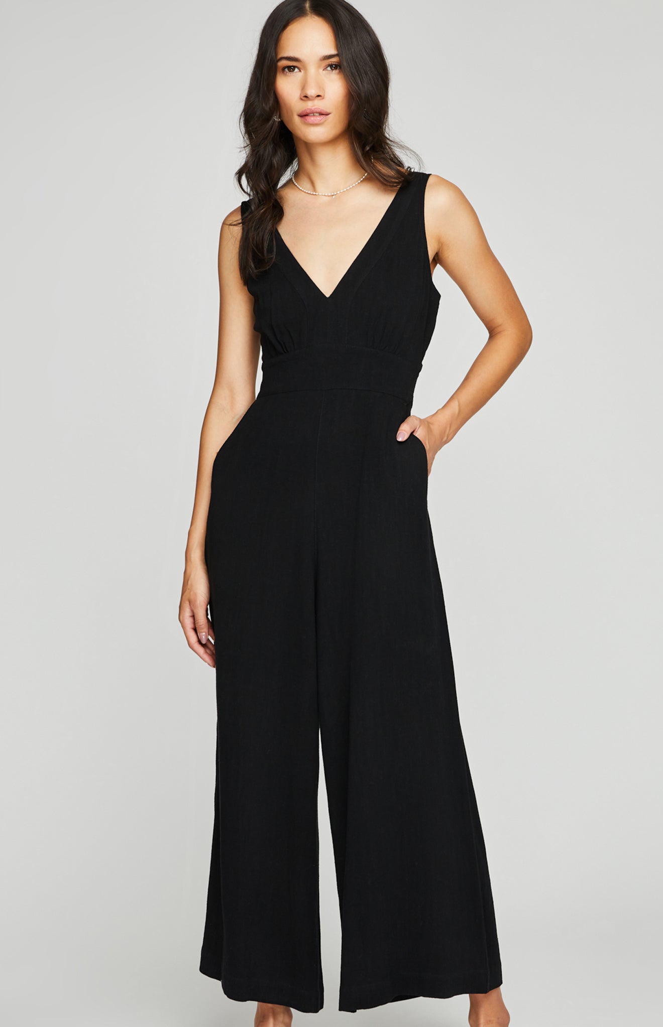 Gianna Jumpsuit|color:Black