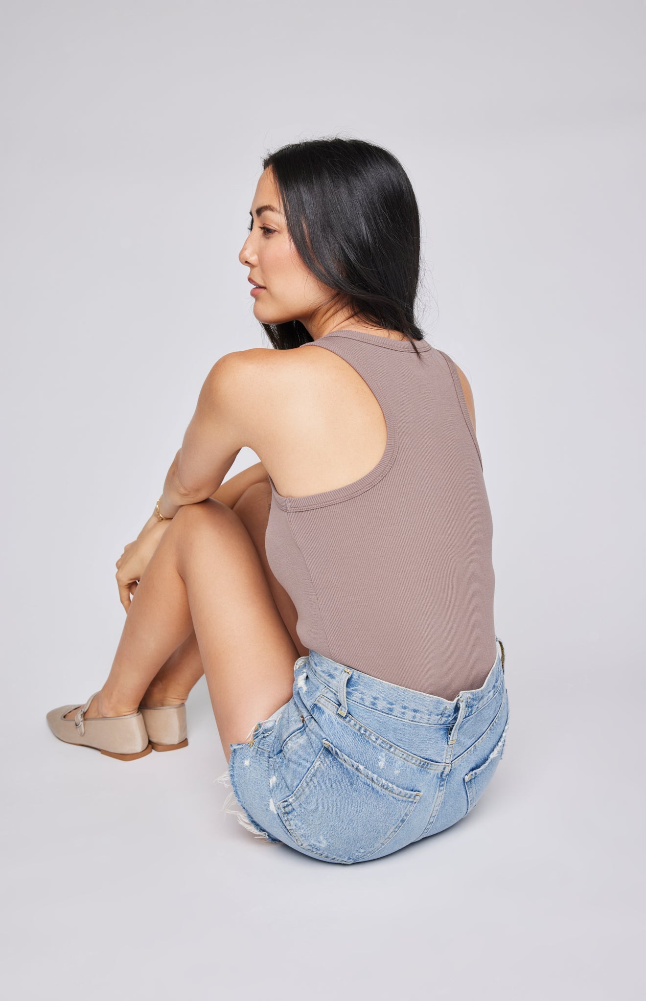 Bowen Tank Top|color:Driftwood