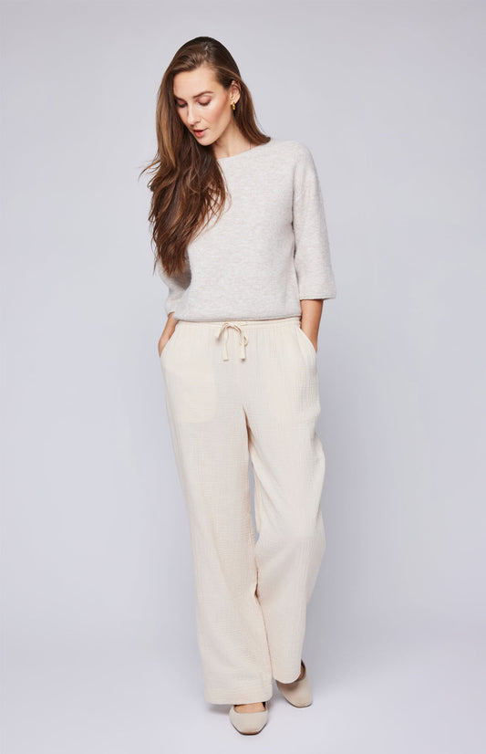 Molly Pullover Sweater|color:Heather Oatmeal