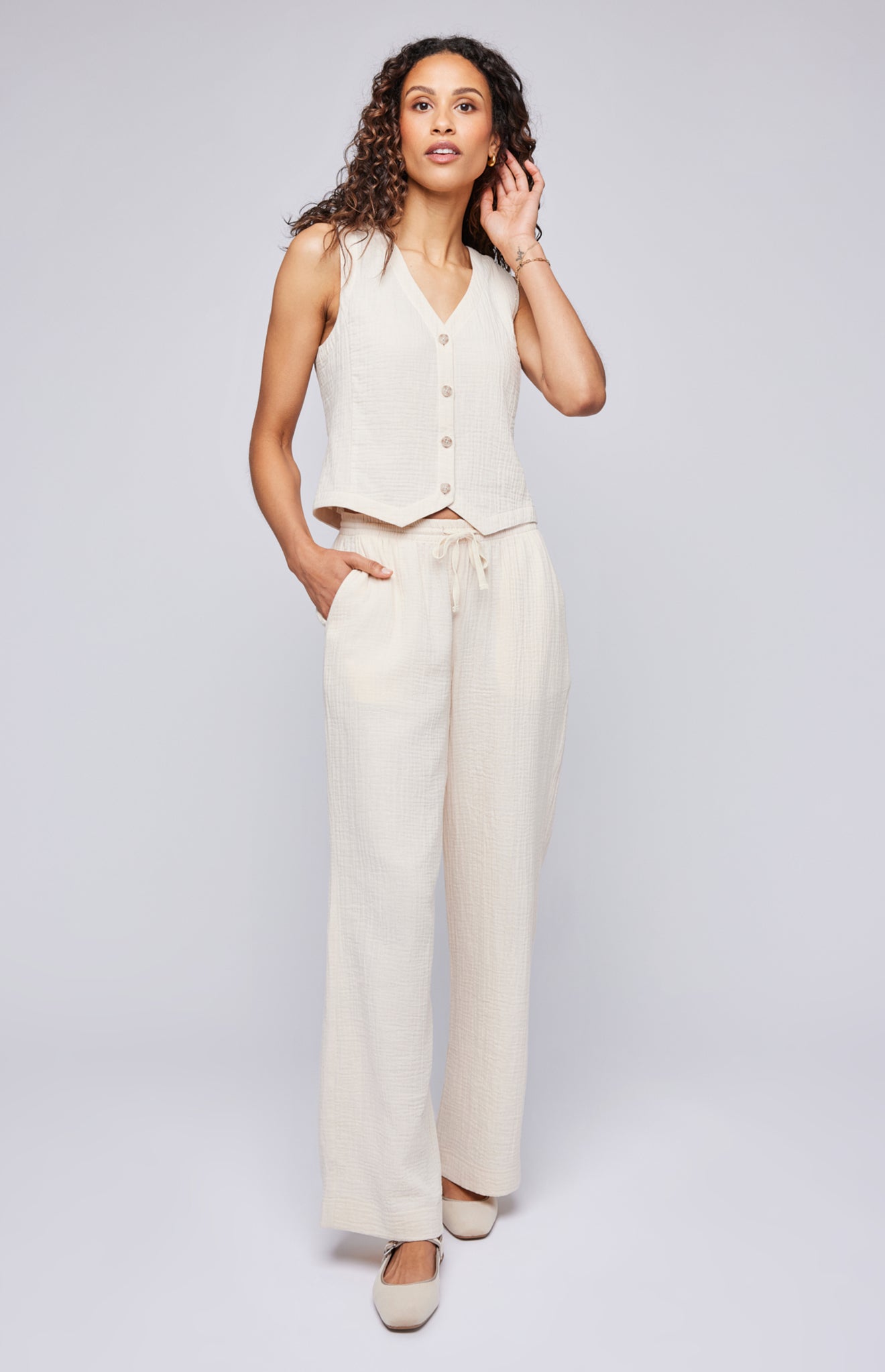 Alta Pant|color:Cream