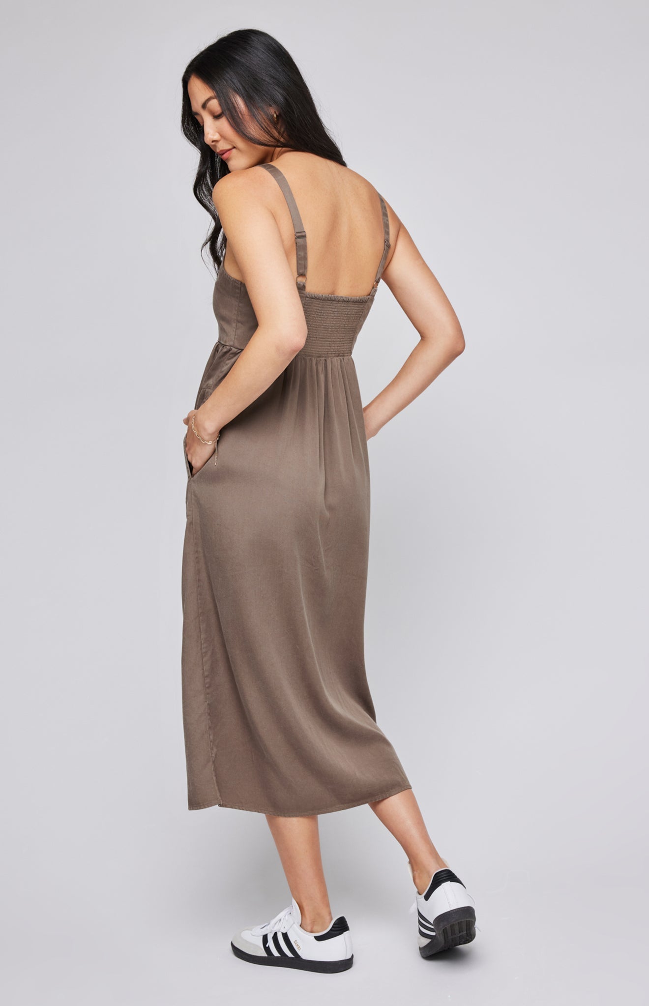 Jane Dress|color:Olive