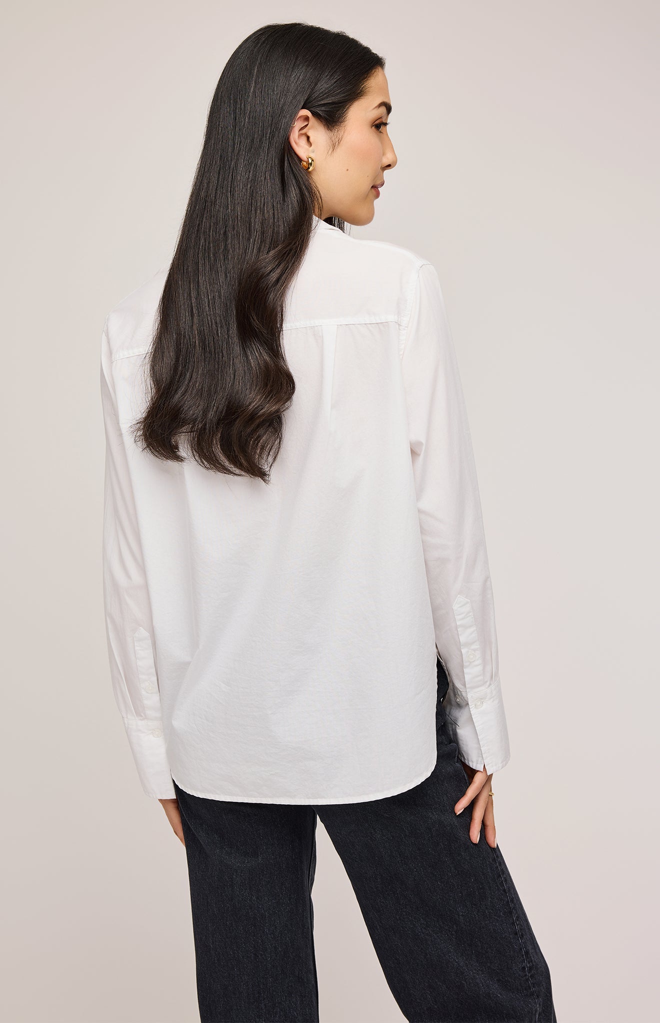 Valencia Button Down Shirt|color:White