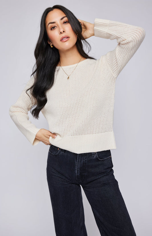 Ambrose Pullover Sweater|color:Cream