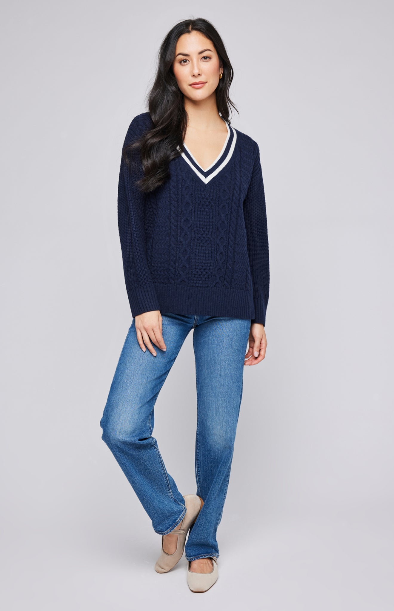 Kyla V-Neck Sweater