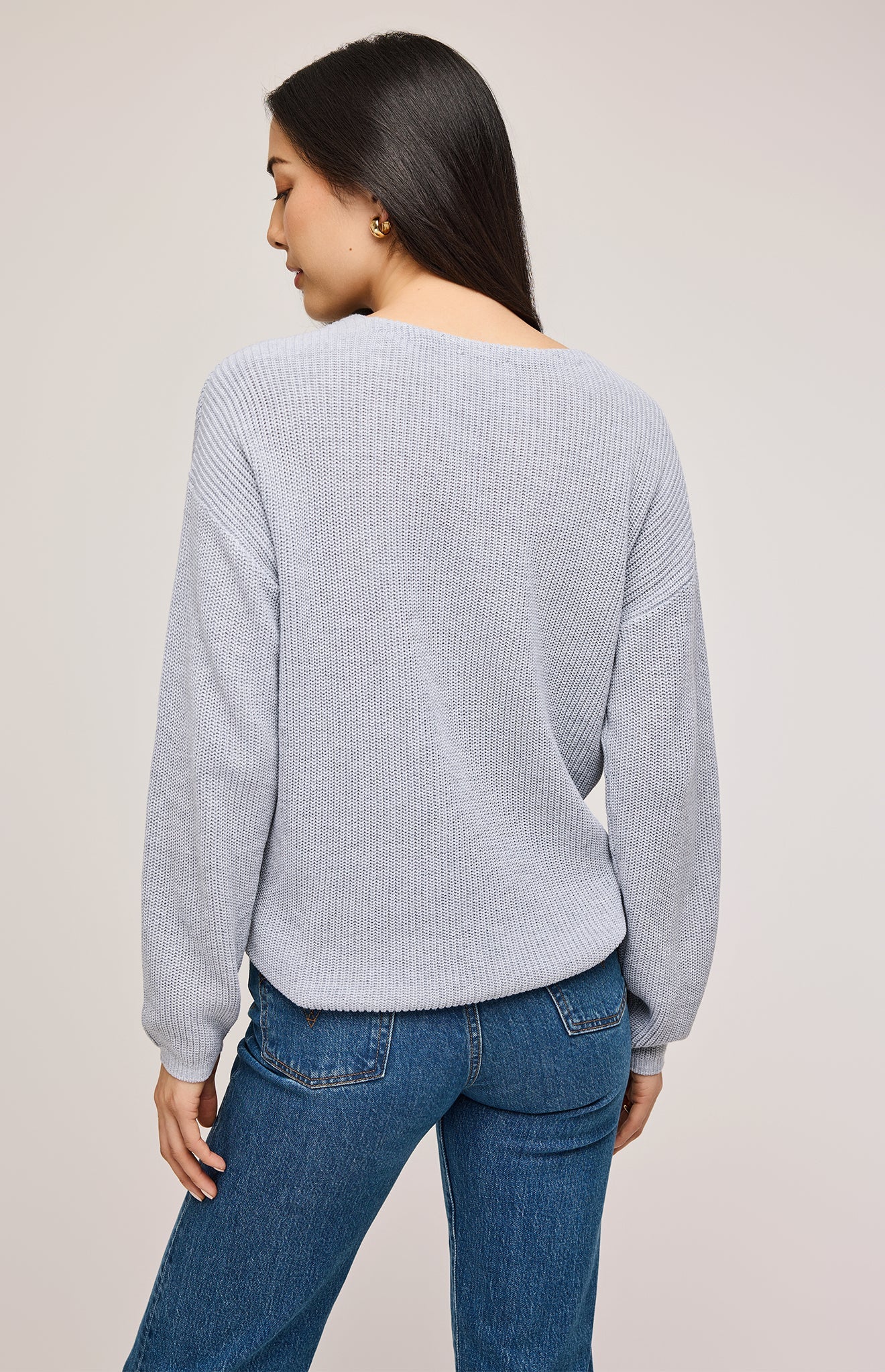 Tucker Pullover Sweater|color:Heather Grey