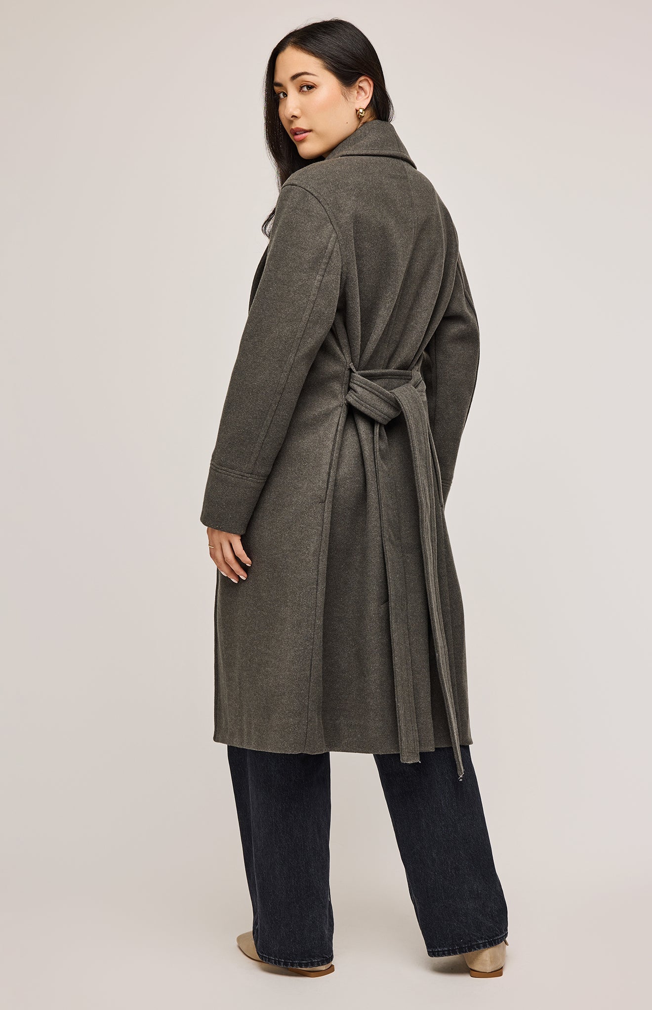 Bennet Coat|color:Heather Evergreen