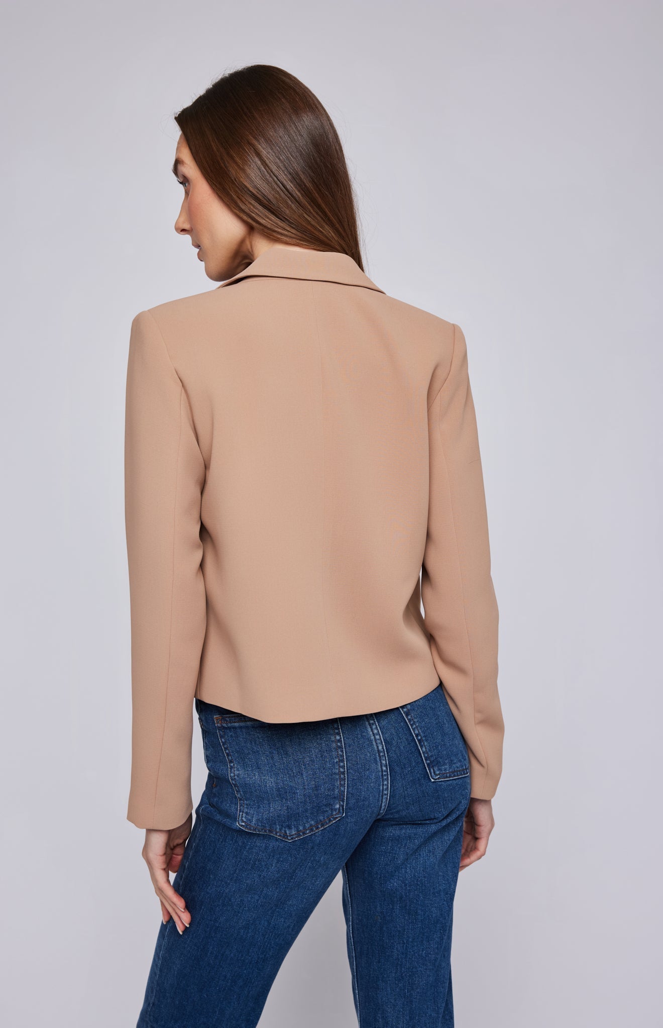 Moira Blazer|color:Cashew