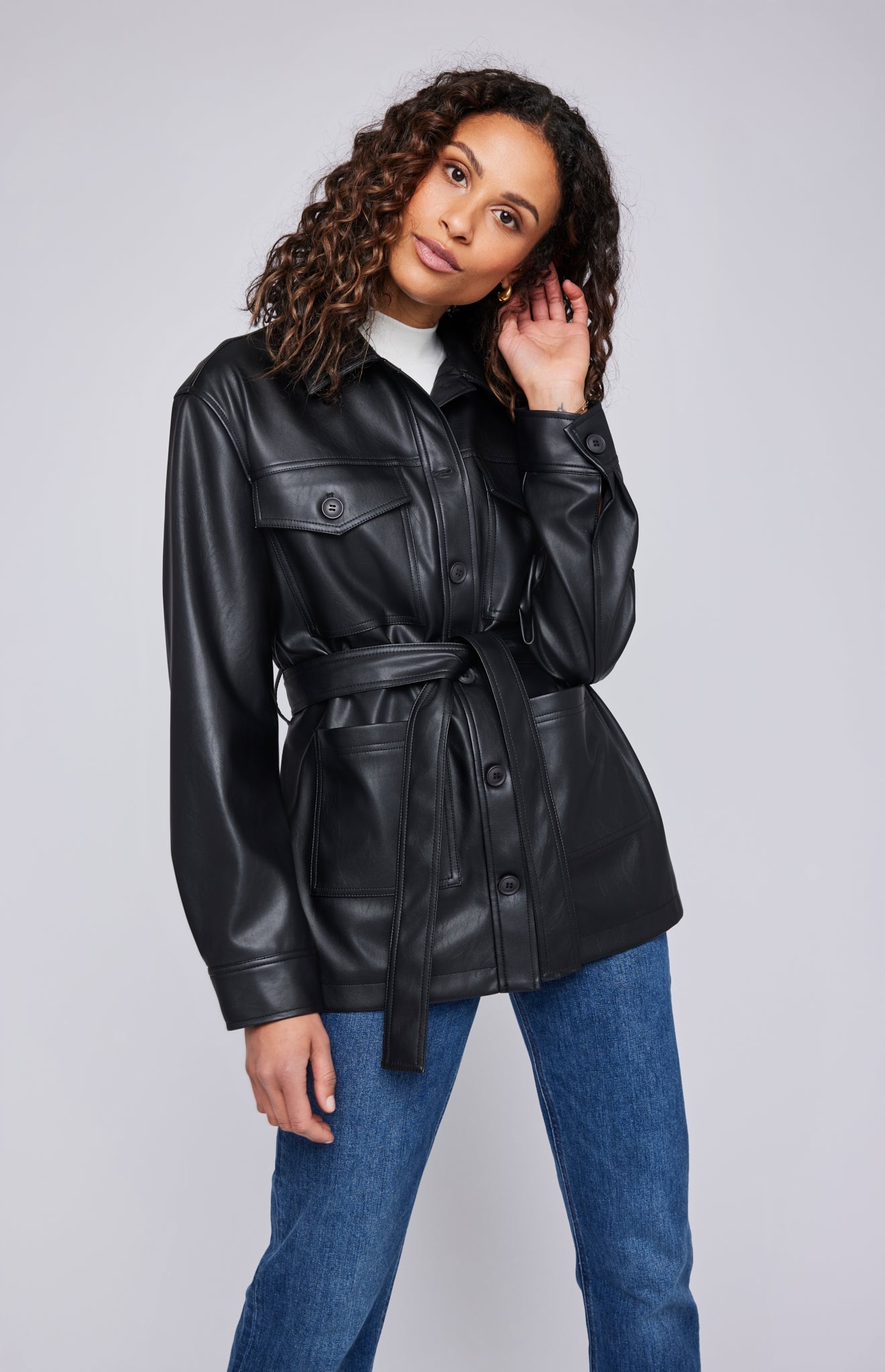 Grenadine Jacket|color:Black