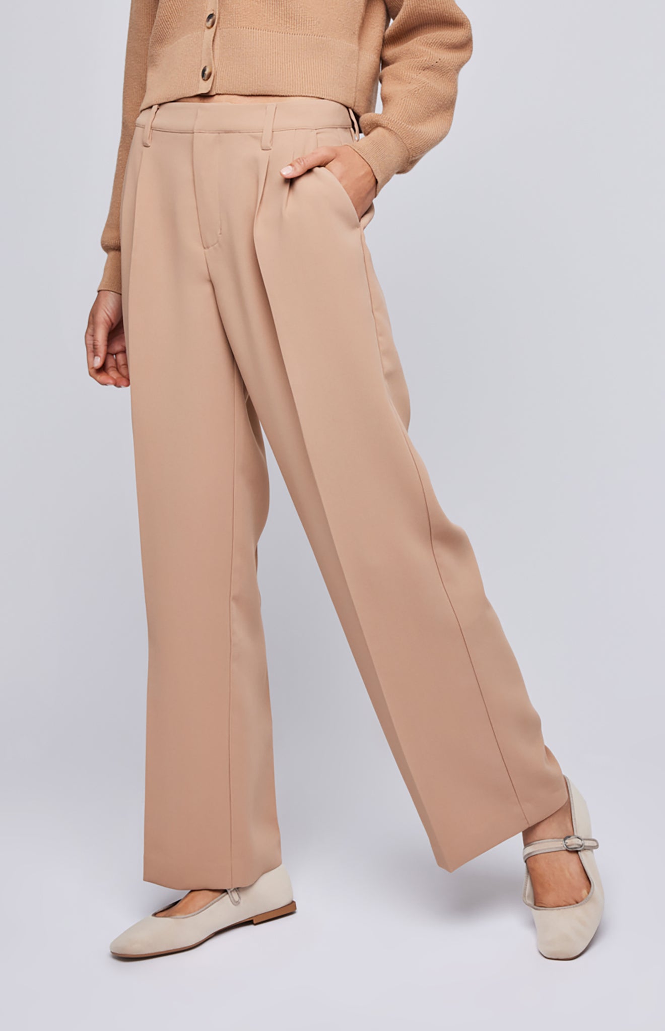 Lottie Pant|color:Cashew