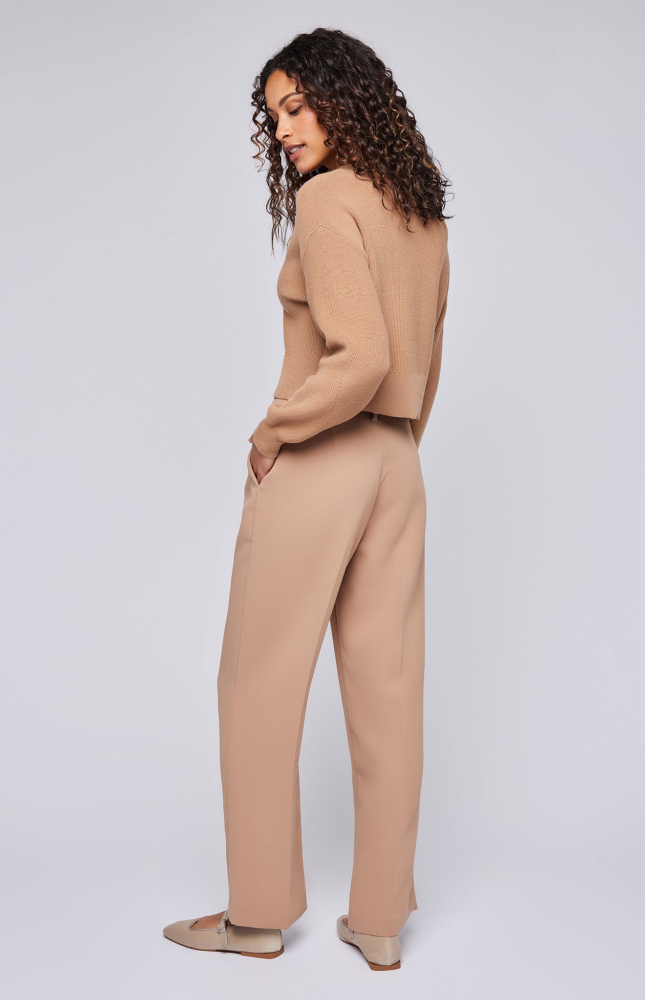 Lottie Pant|color:Cashew