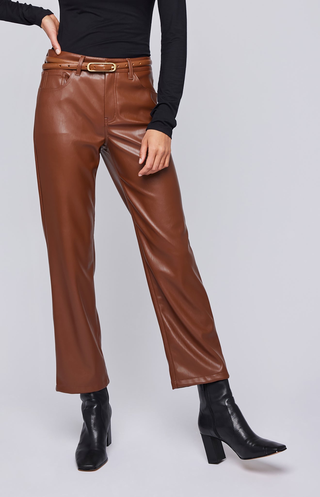 Medley Pant|color:Cognac