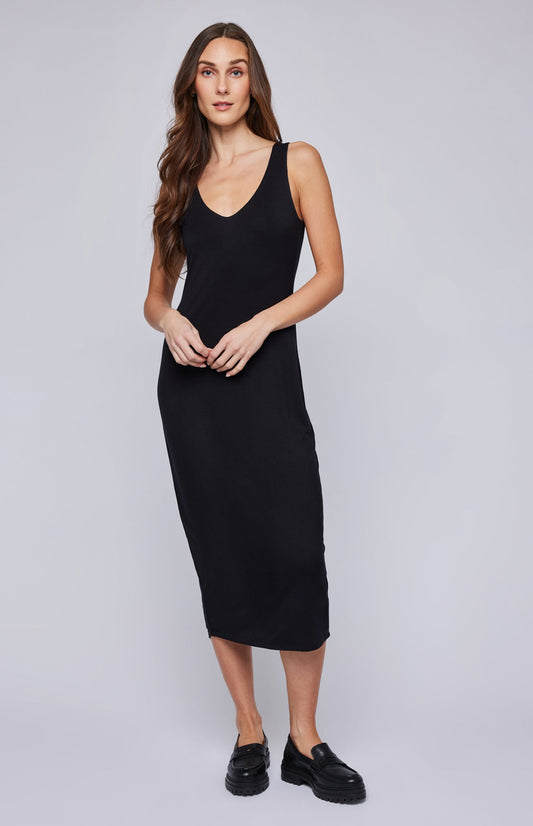 Paula Midi Dress|color:Black